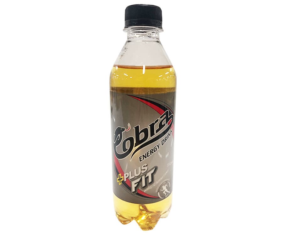 Cobra Energy Drink Plus Fit with L-Carnitine 350mL