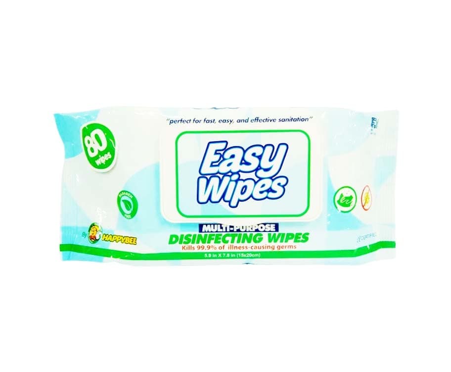 Easy Wipes Multi-Purpose Disinfecting Wipes 80 Wipes