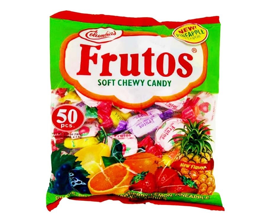 Columbia's Frutos Soft Chewy Candy 50 Pieces 180g