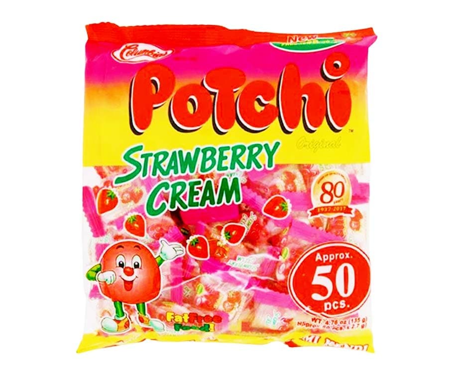 Columbia's Potchi Strawberry Cream 50 Pieces 135g