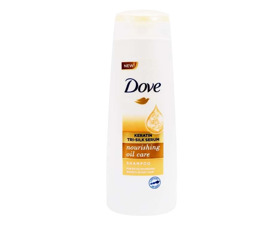 Dove Keratin Tri-Silk Serum Nourishing Oil Care Shampoo 170mL