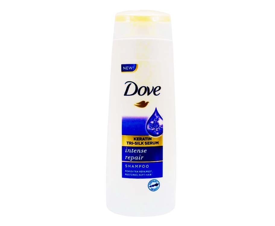 Dove Keratin Tri-Silk Serum Intense Repair Shampoo 170mL