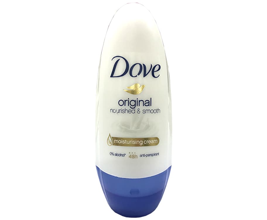 Dove Original Nourished & Smooth Moisturizing Cream Anti-Perspirant Roll On 40mL