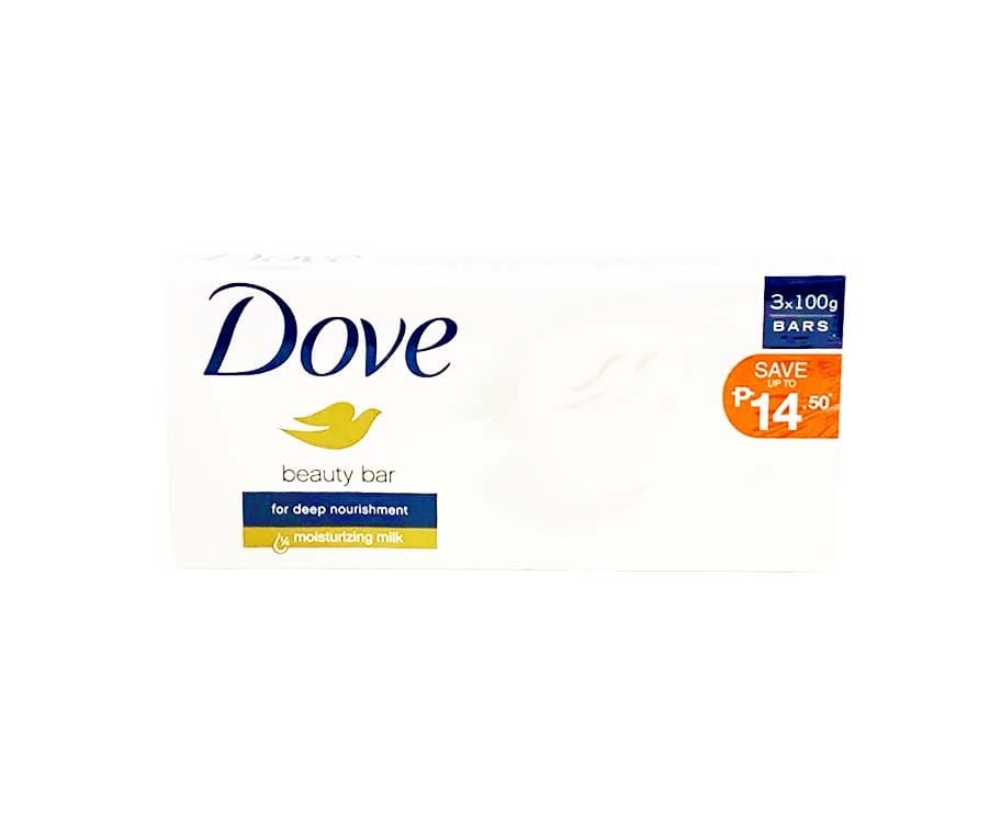 Dove Beauty Bar For Deep Nourishment (3 Bars x 90g)