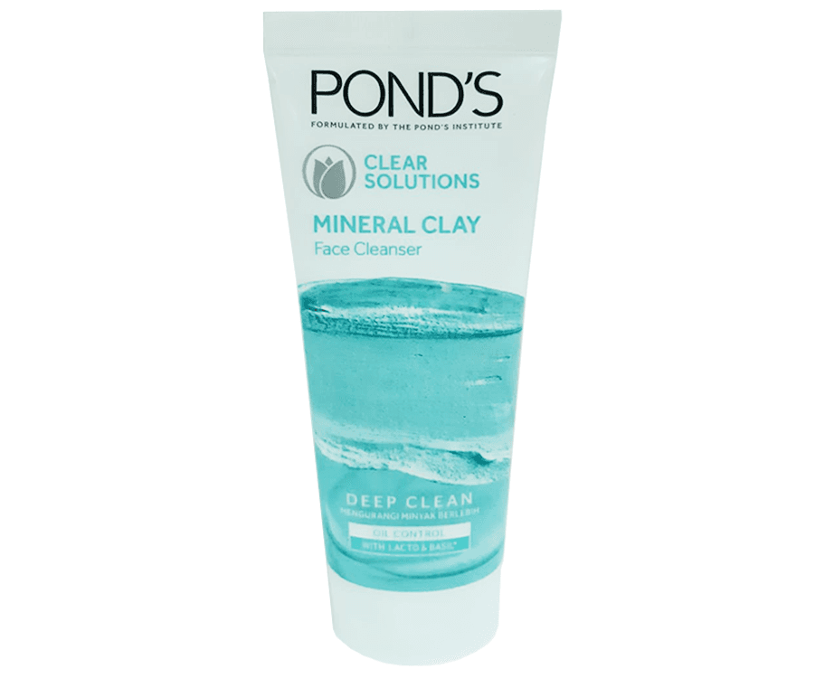 Pond's Clear Solutions Mineral Clay Face Cleanser 90g