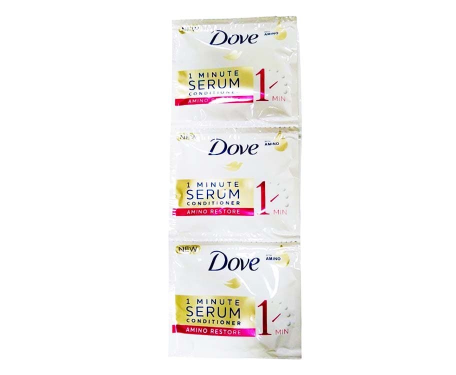 Dove 1-Minute Serum Conditioner Amino Restore (6 Packs x 10mL)