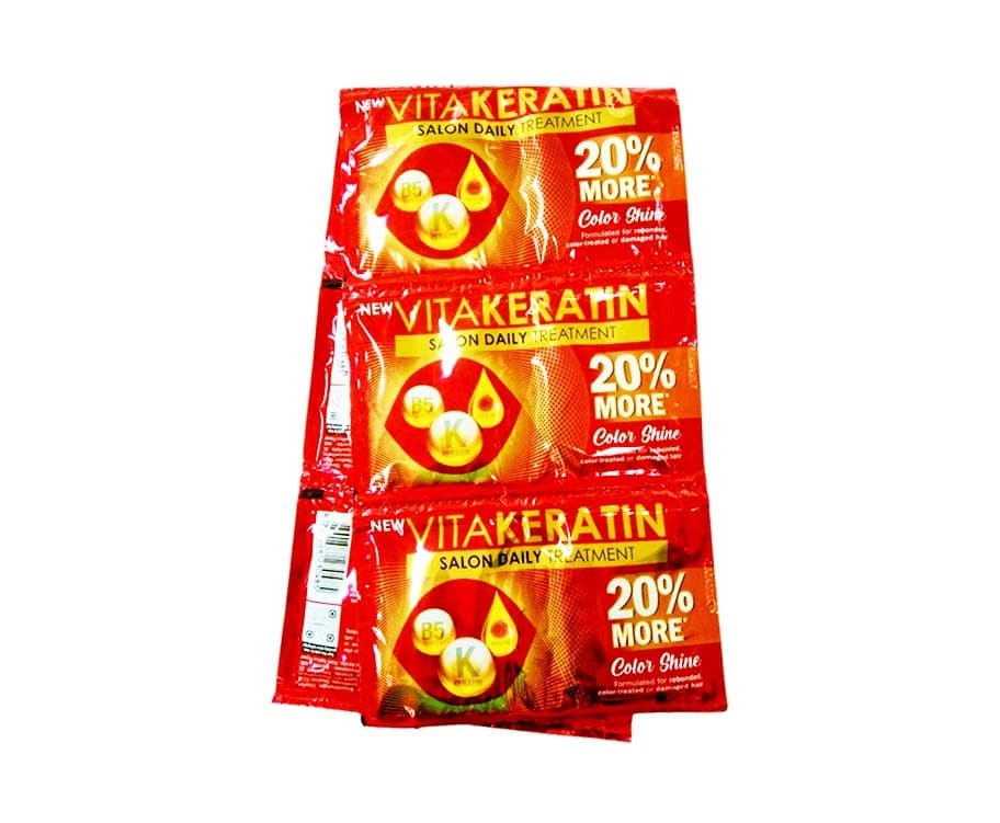 Vitakeratin Salon Daily Treatment Color Shine (6 Packs x 24mL)