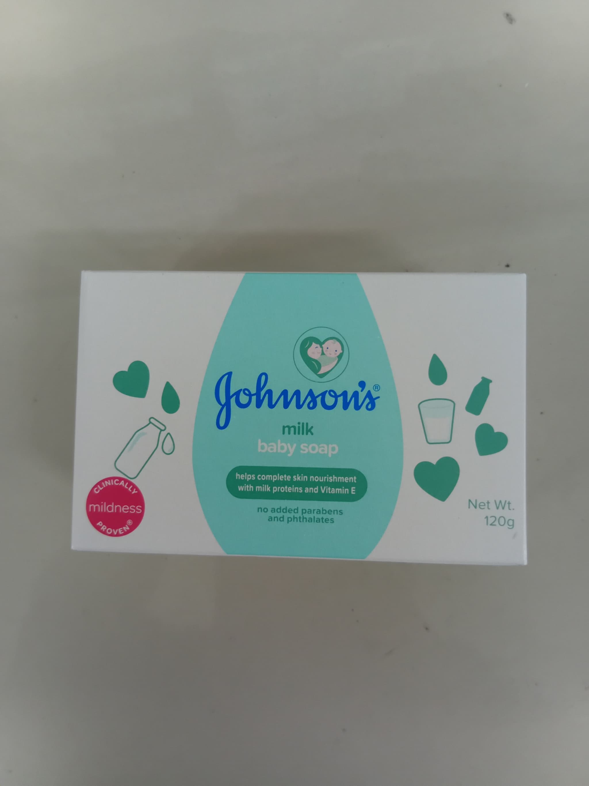 Johnson's Milk Baby Soap 120g