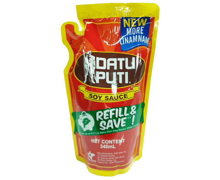 Datu Puti Soy Sauce Refill 340mL