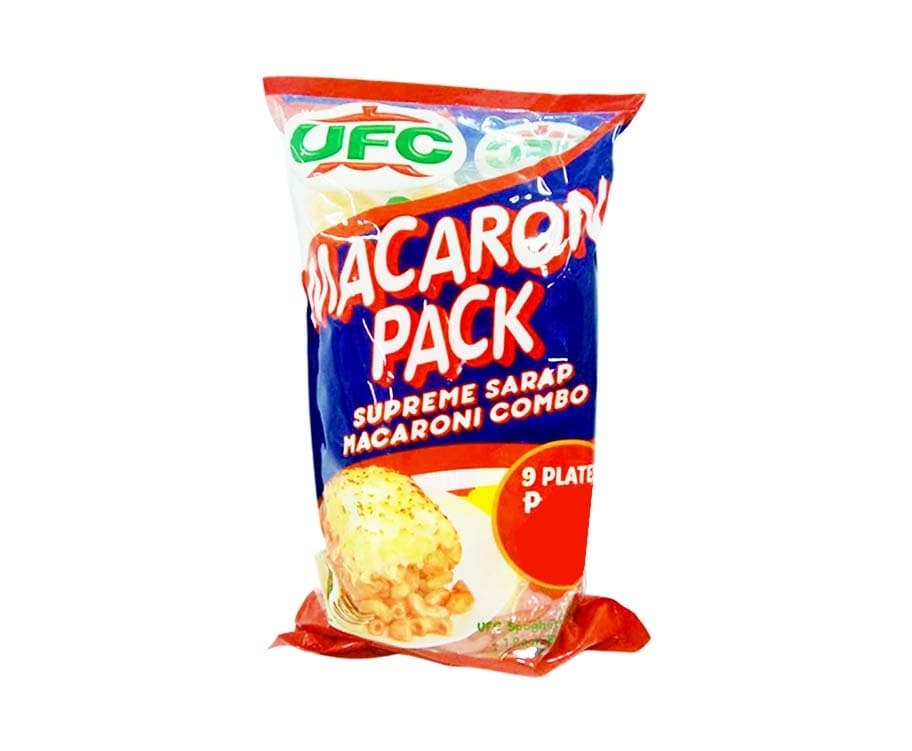 UFC Macaroni Pack (UFC Spaghetti Sauce 500g + 1 Pack Elbow Macaroni)