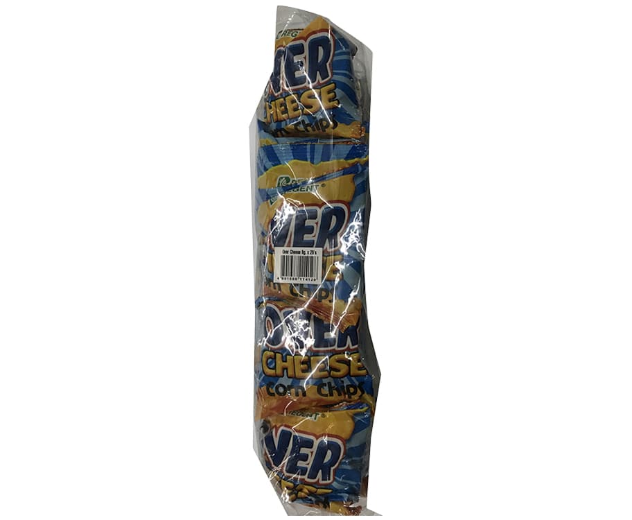 Regent Over Cheese Corn Chips (20 packs x 8g)