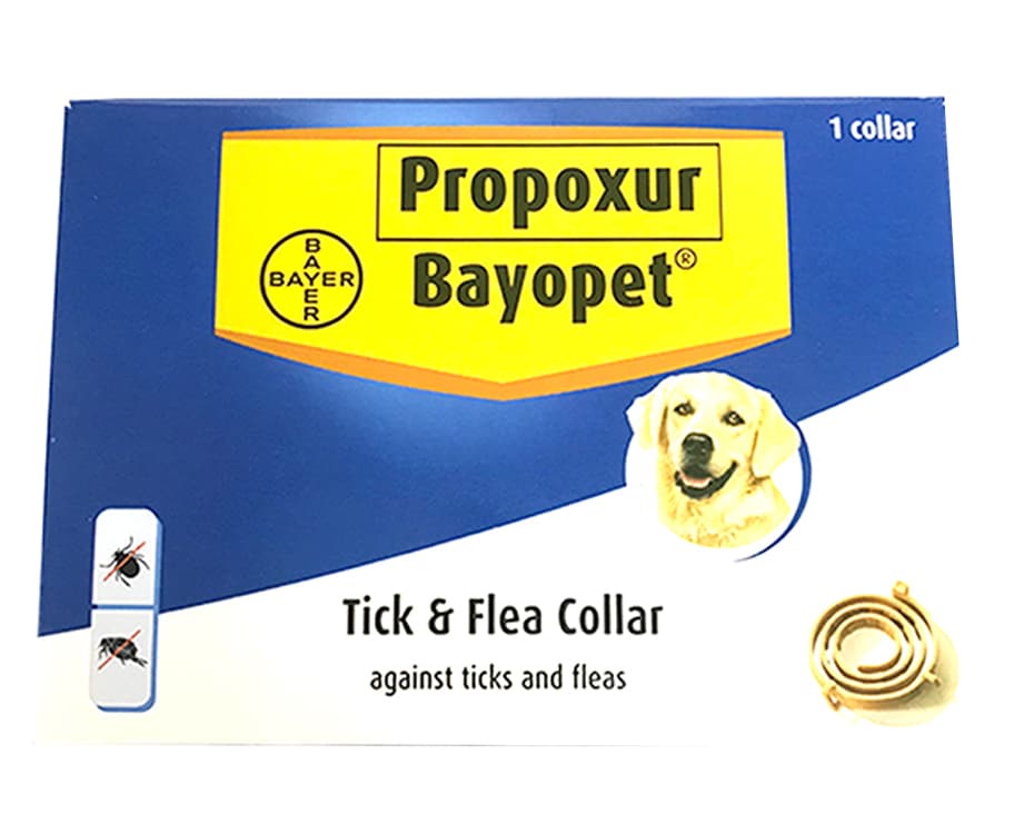 Propoxur Bayopet Tick & Flea Collar 70cm