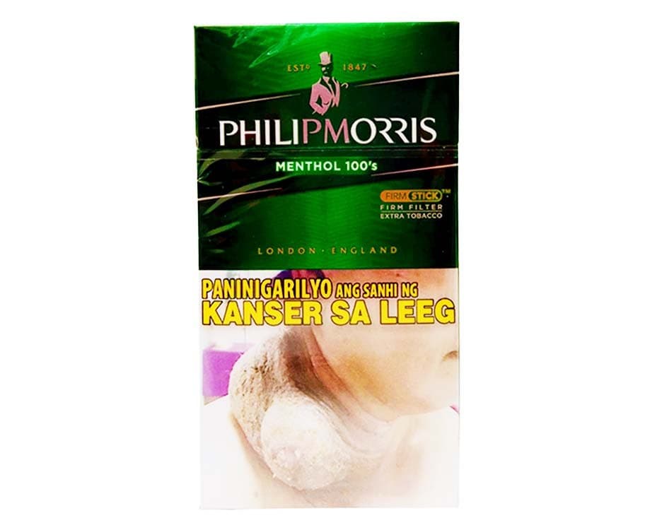 Philipmorris Menthol 100s