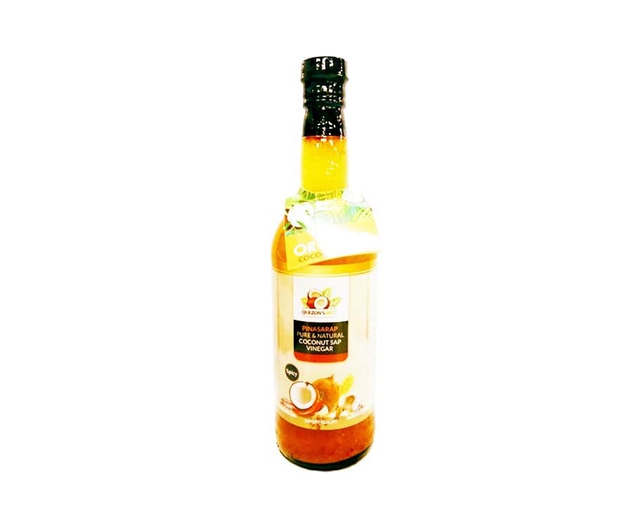 Quezon's Best Pinasarap Pure & Natural Coconut Sap Vinegar Spicy 750mL
