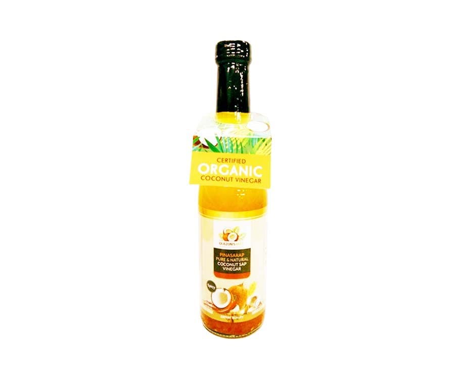 Quezon's Best Pinasarap Pure & Natural Coconut Sap Vinegar Spicy 375mL