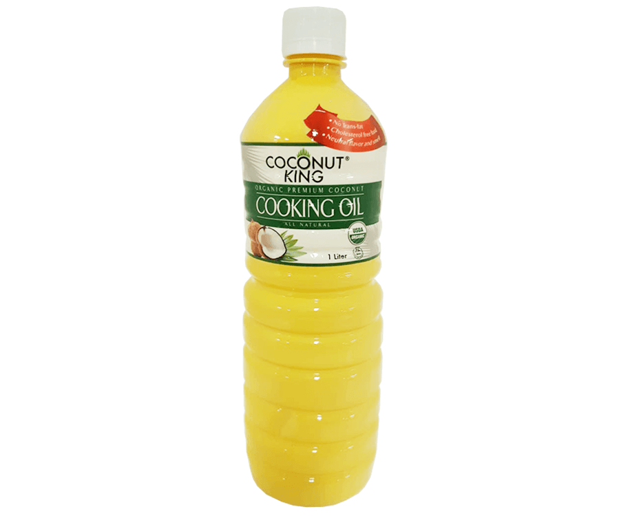 Coconut King All Natural Organic Premium Coconut Cooking Oil 1L