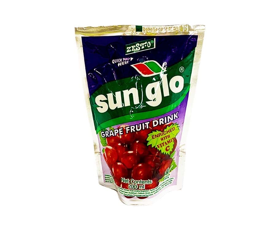 Zest-O Sunglo Grape Fruit Drink 200mL