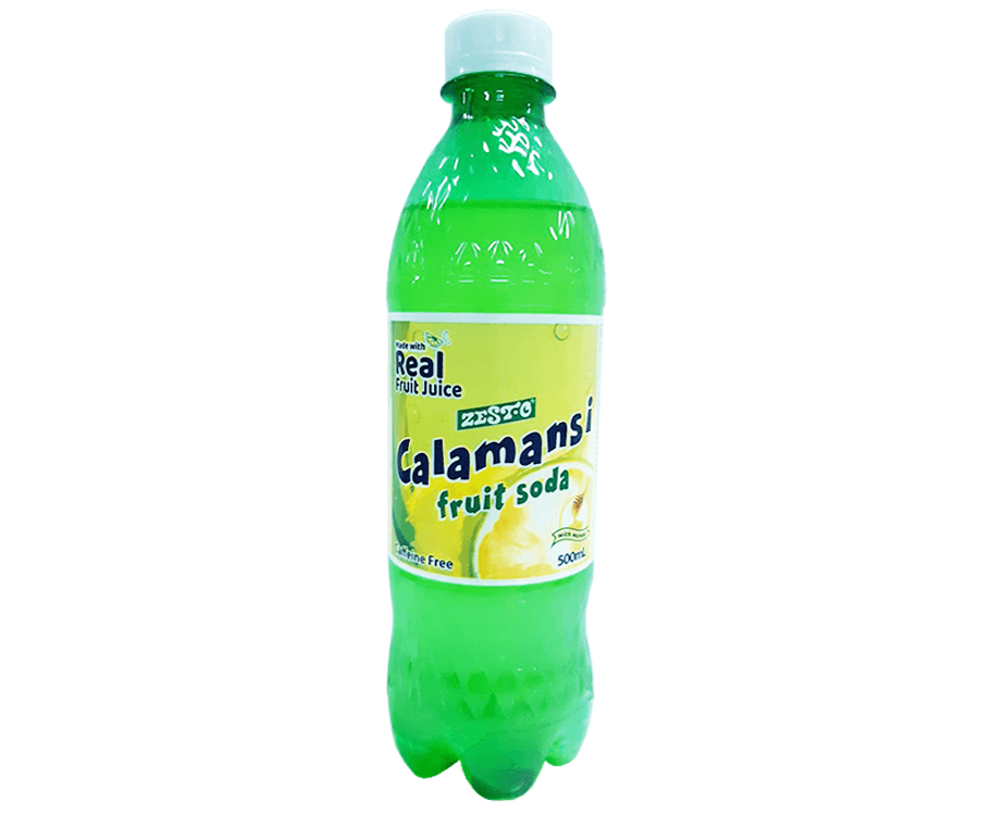 Zest-O Calamansi Fruit Soda With Real Fruit Juice with Honey 500mL
