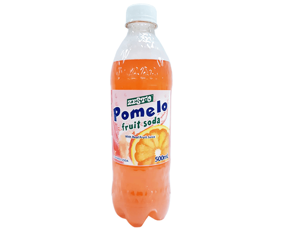 Zest-O Pomelo Fruit Soda With Real Fruit Juice 500mL