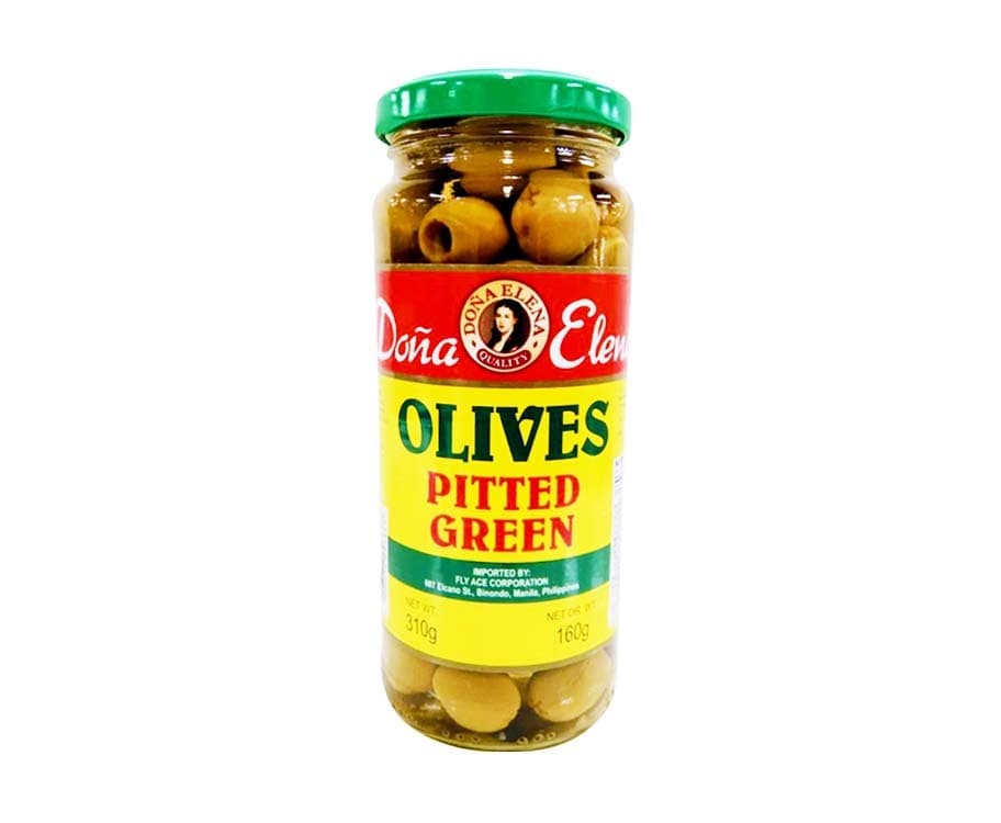 Doña Elena Pitted Green Olives 310g