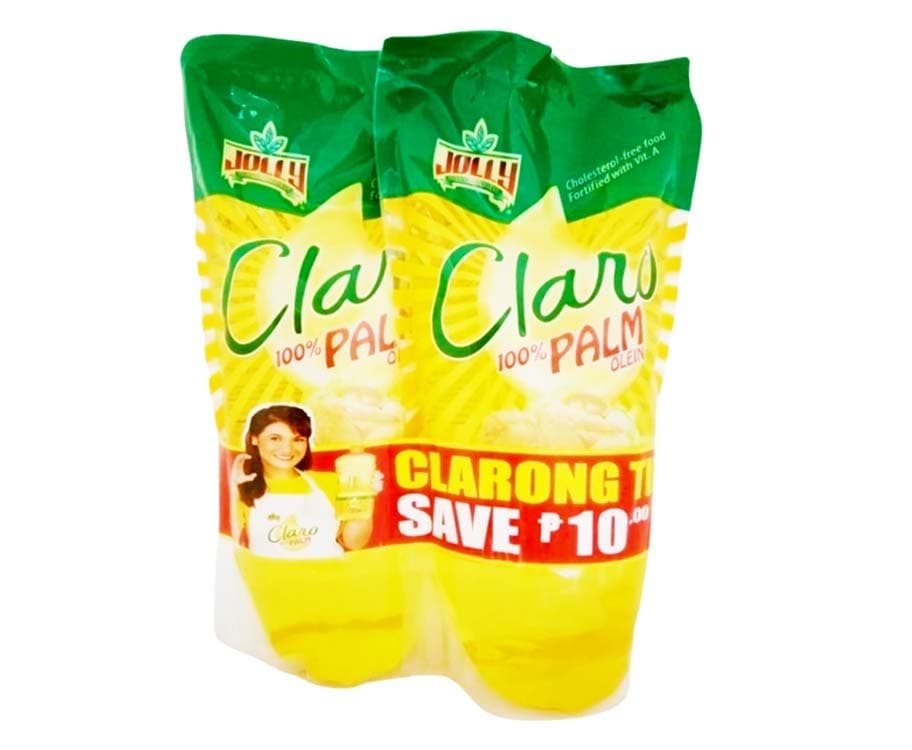 Jolly Claro 100% Palm Oil Refill (2 Packs x 1L)