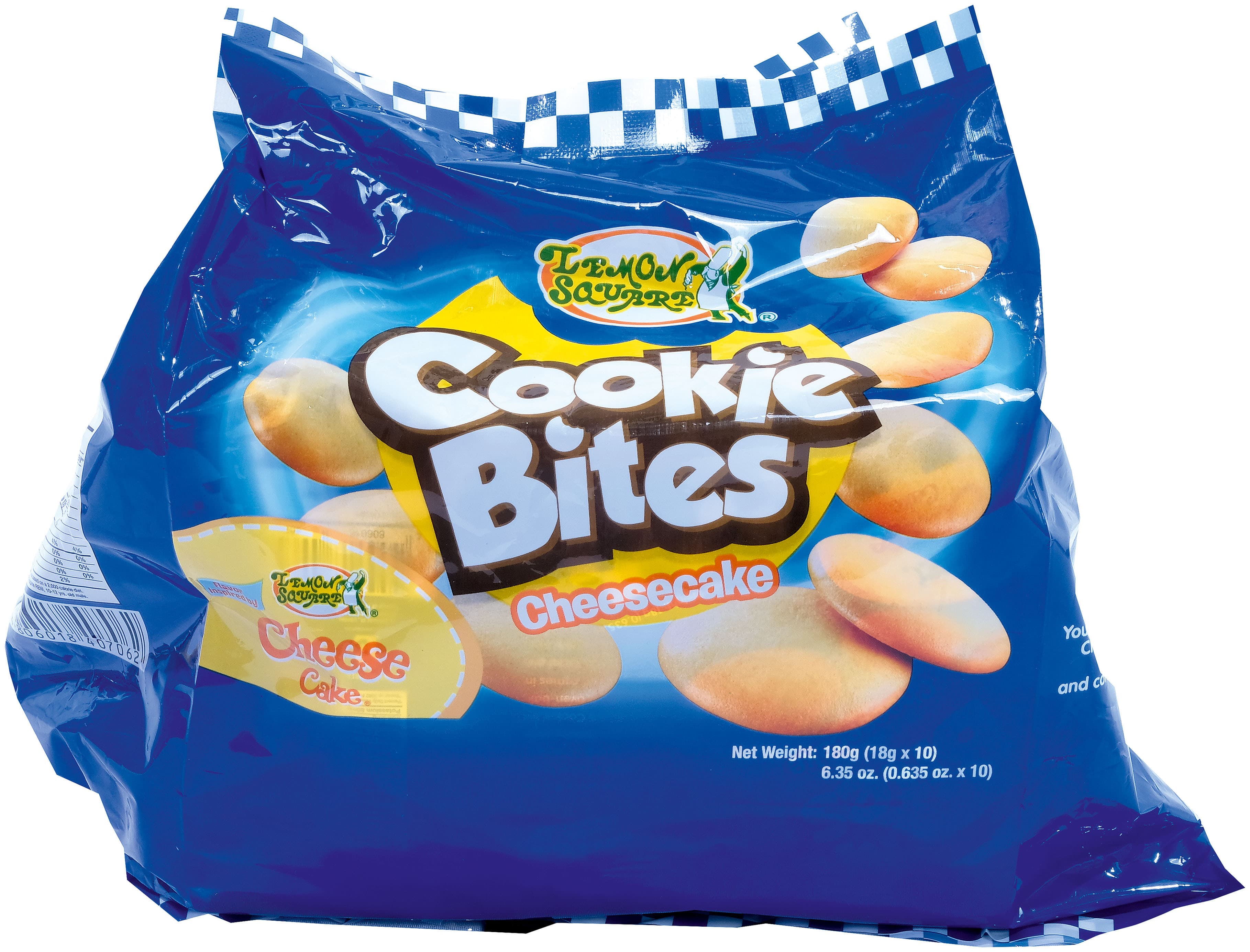 Lemon Square Cookie Bites Cheesecake (10 Packs x 18g)
