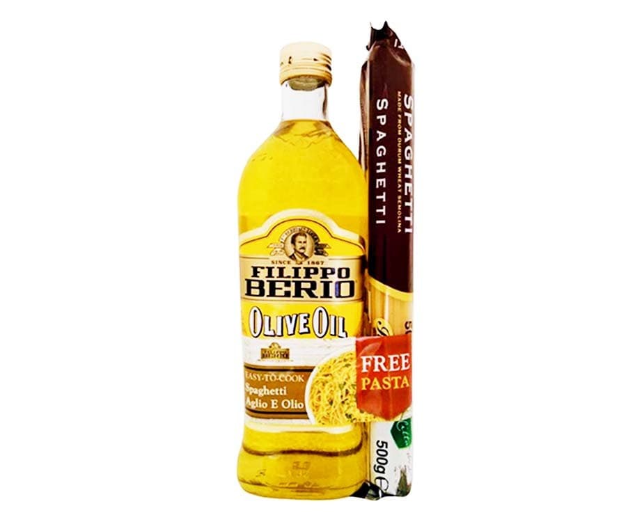Filippo Berio Olive Oil 1L + Ideal Gourmet Spaghetti 500g