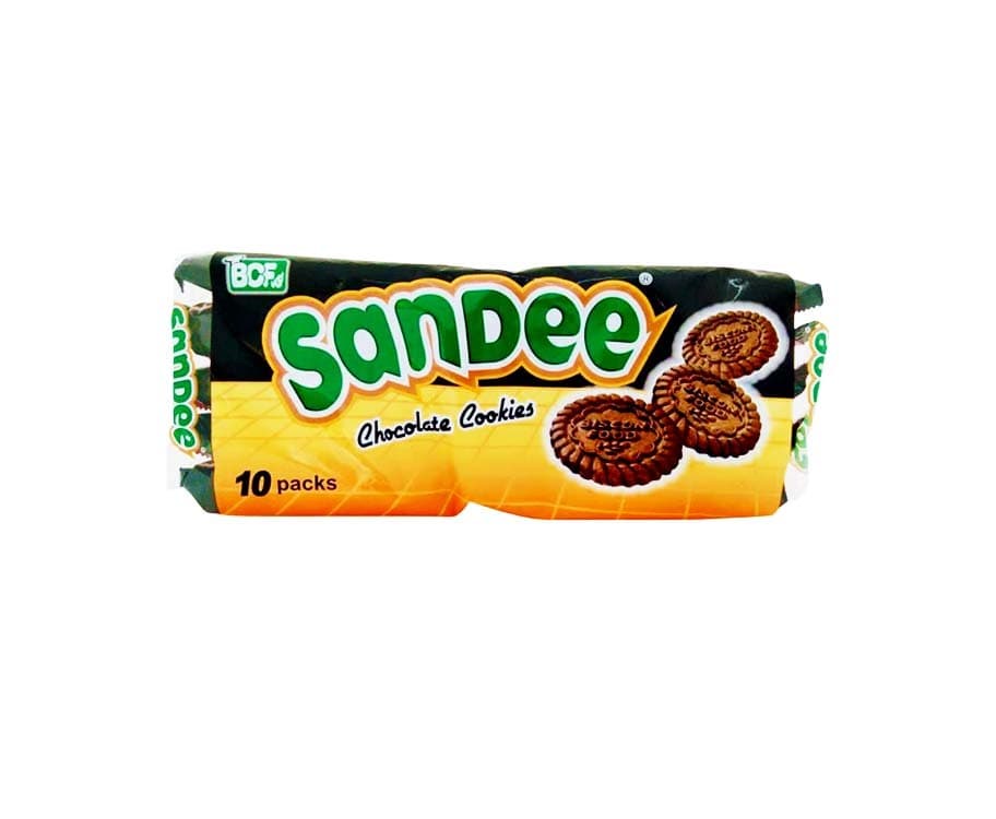 BCF Sandee Chocolate Cookies (10 Packs x 30g)