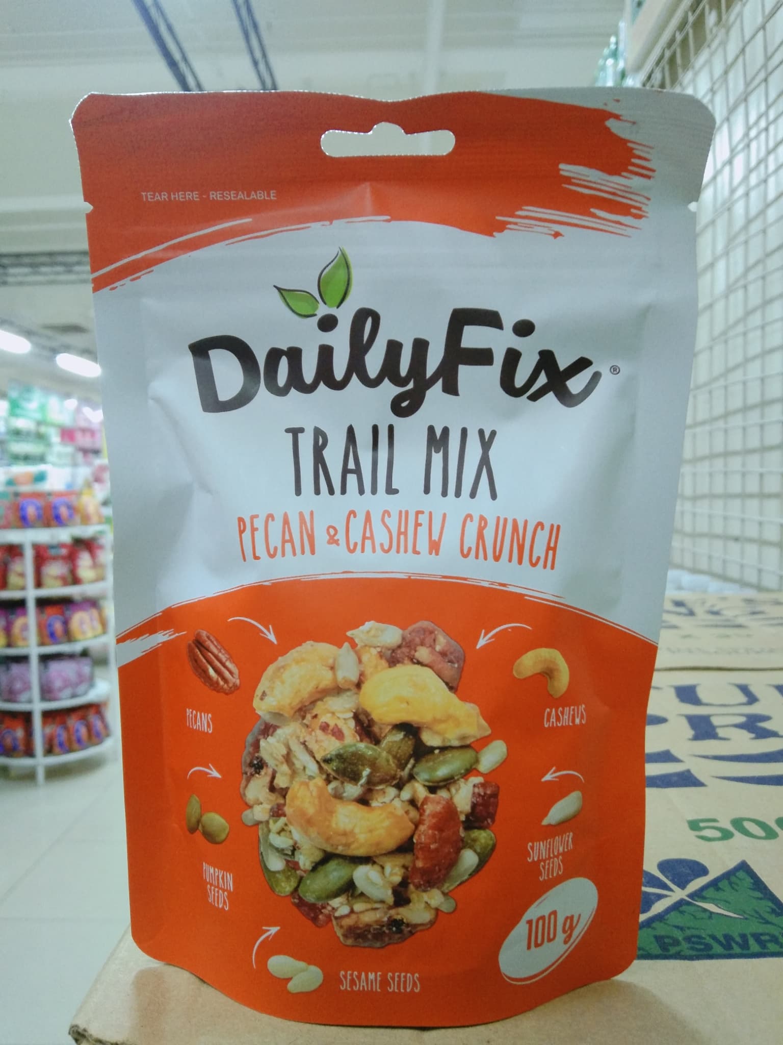 Daily Fix Trail Mix Pecan & Cashew Crunch 100g