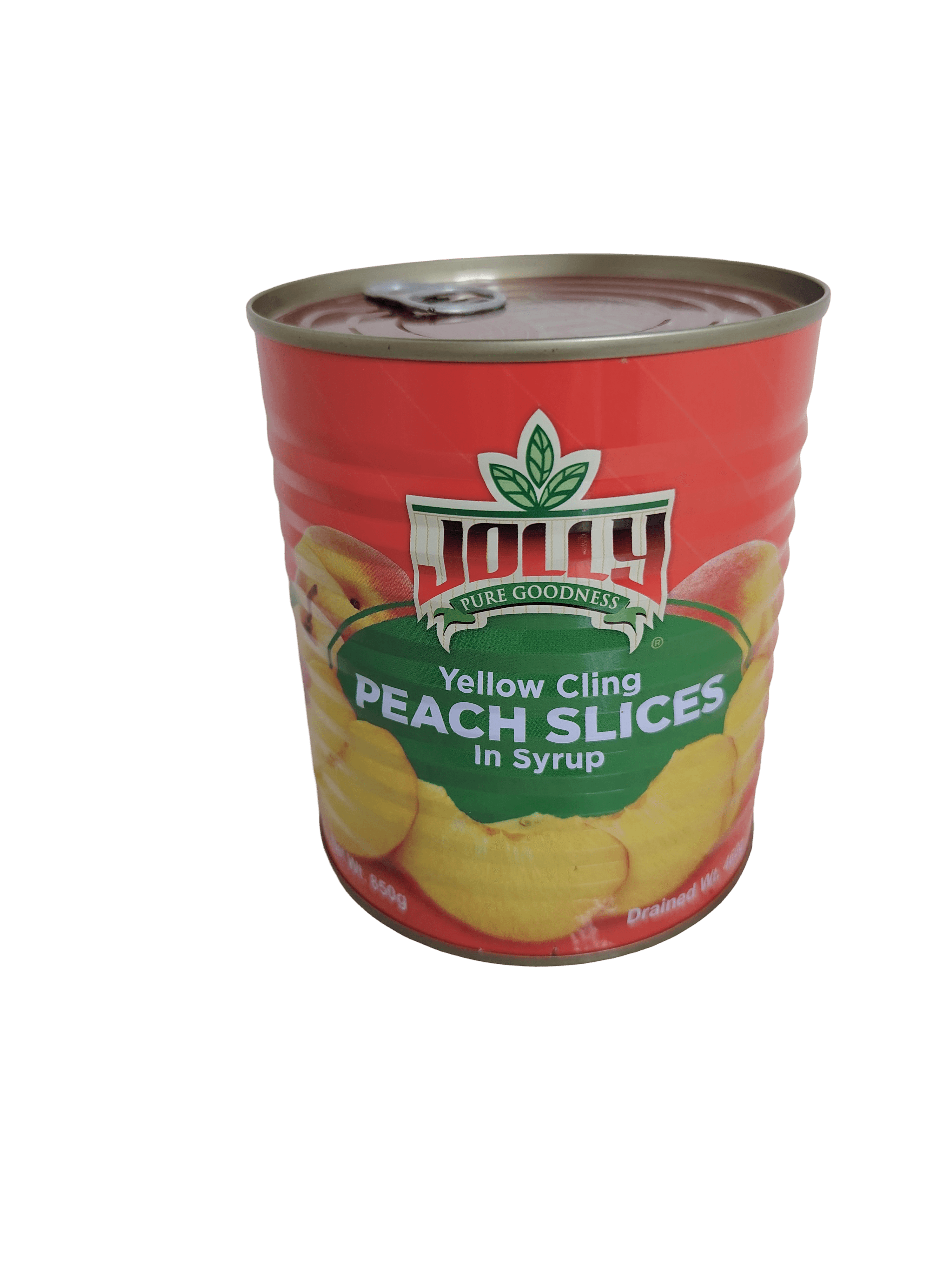Jolly Yellow Cling Peach Slices in Syrup 850g