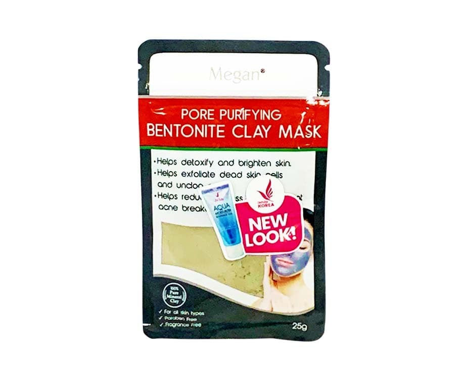 Megan Pore Purifying Bentonite Clay Mask 25g