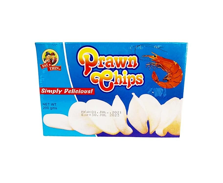 Fat & Thin Prawn Chips 200g