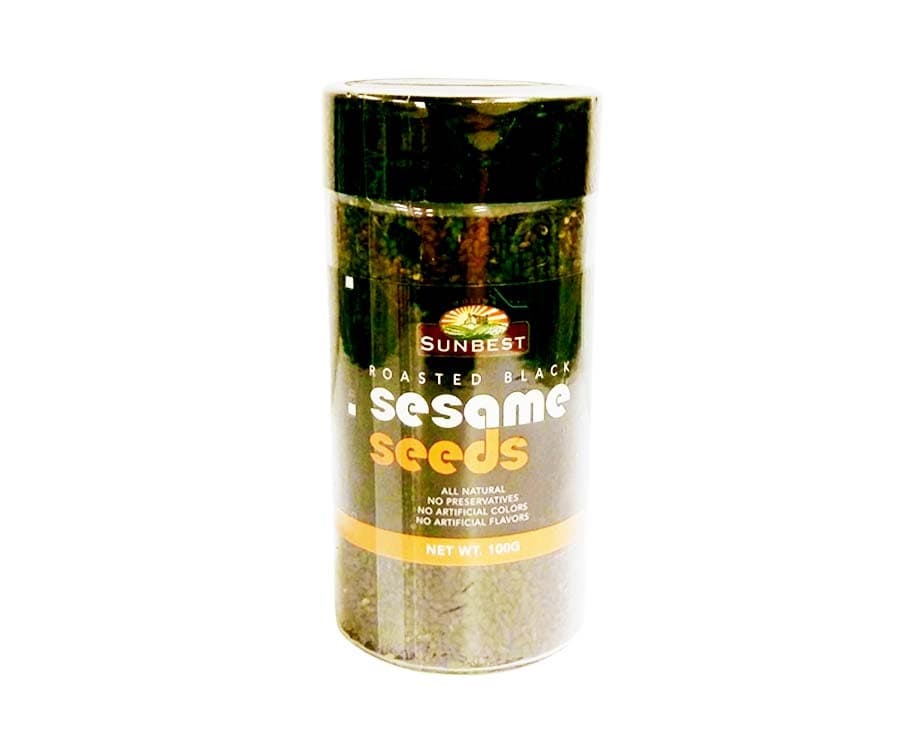 Sunbest Roasted Black Sesame Seeds 100g