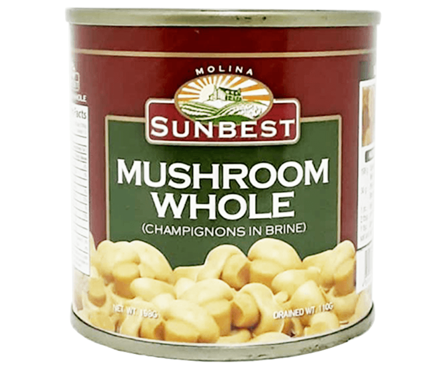 Molina Sunbest Mushroom Whole (Champignons in Brine) 198g