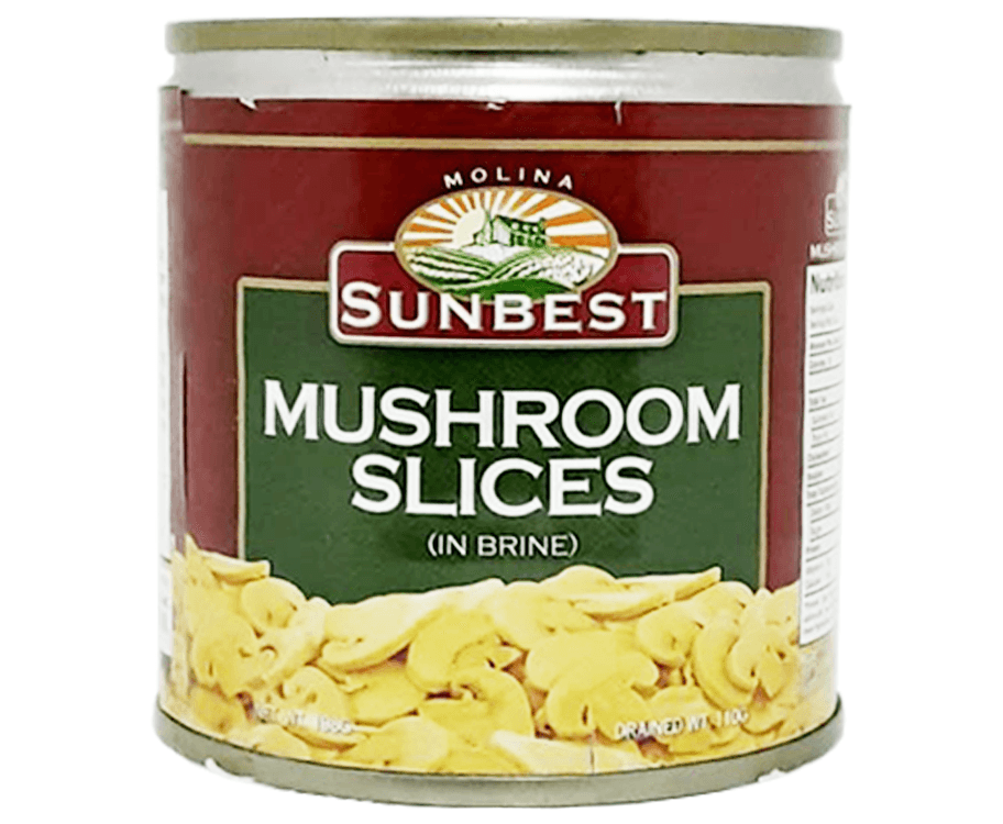 Molina Sunbest Mushroom Slices (In Brine) 198g