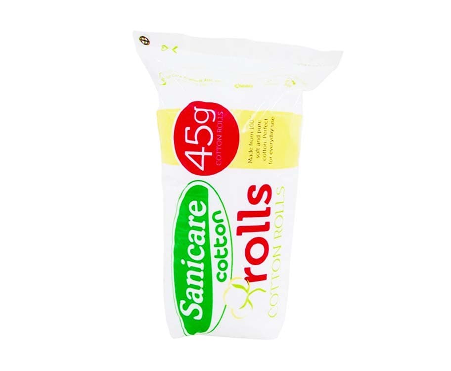 Sanicare Cotton Rolls 45g