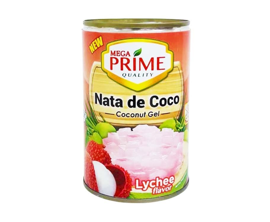 Mega Prime Nata De Coco Lychee Flavor 425g