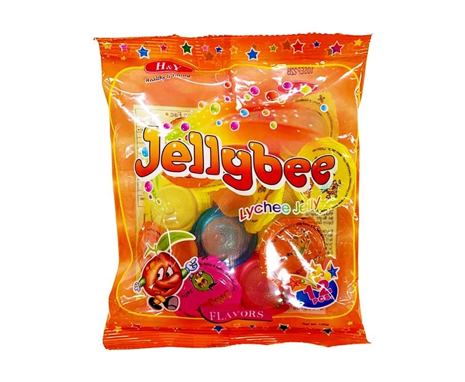 H&Y Healthy & Young Jellybee Lychee Jelly Flavors 12 Pieces