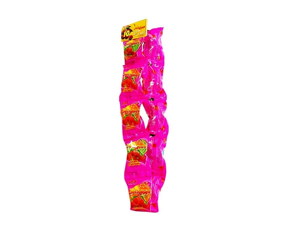 H&Y Jellybee Lychee Fruit Jelly Flavor 10 Pieces