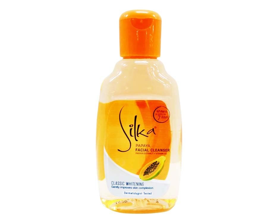 Silka Papaya Facial Cleanser Classic Whitening 75mL