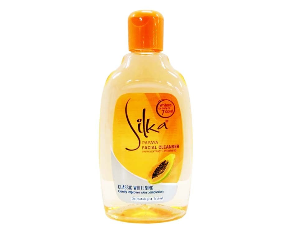Silka Papaya Facial Cleanser Classic Whitening 150mL
