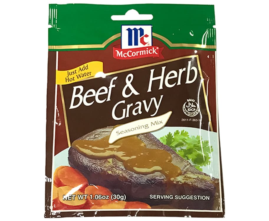 McCormick Beef & Herb Gravy Seasoning Mix 30g