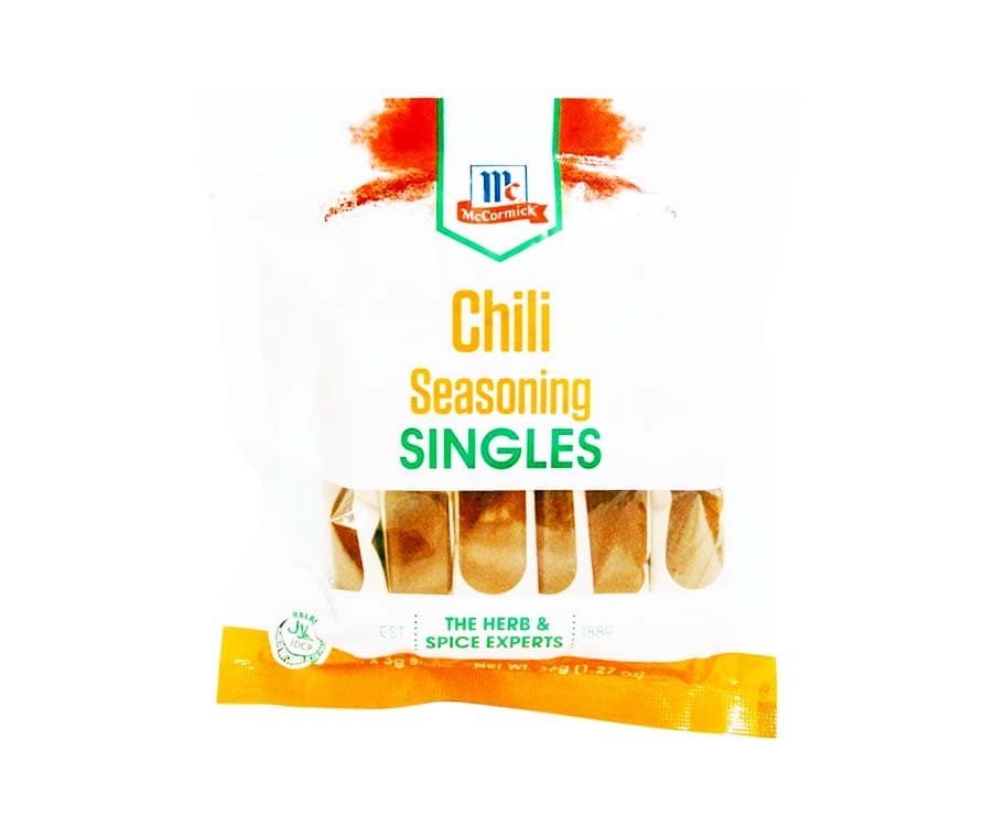 McCormick Chili Powder In Singles (12 Packs x 3g) 36g