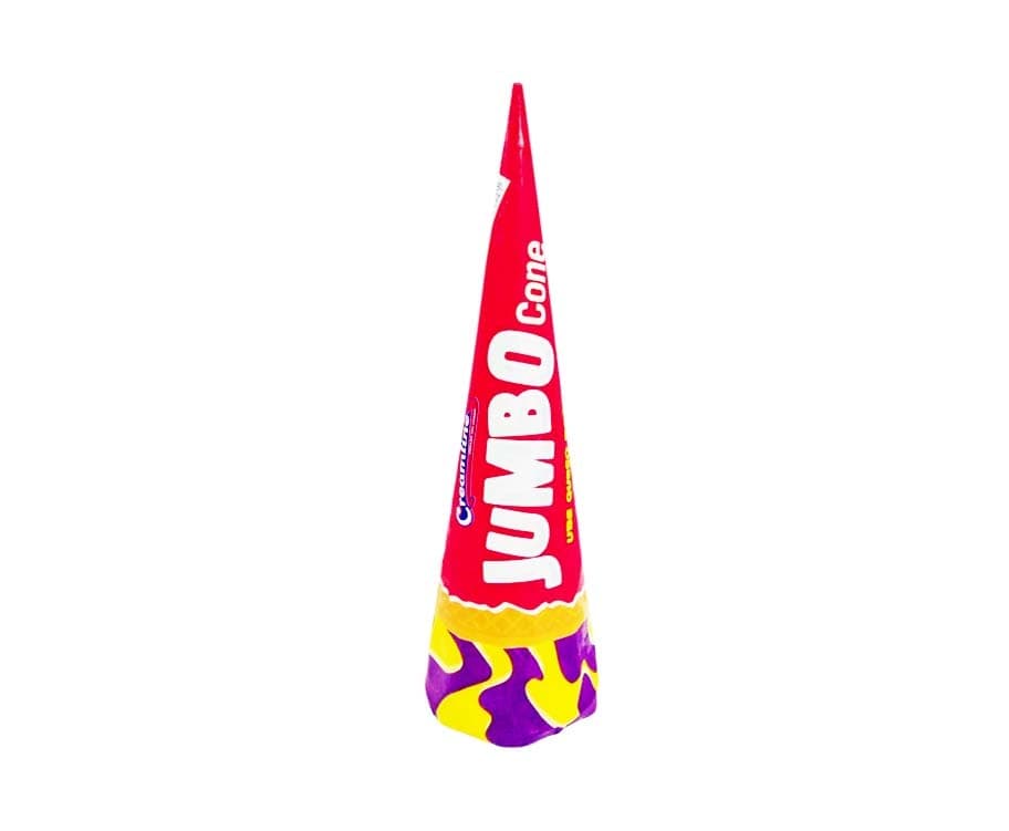 Creamline Creamy Ice Cream Jumbo Cone Ube Queso Pastillas 140mL