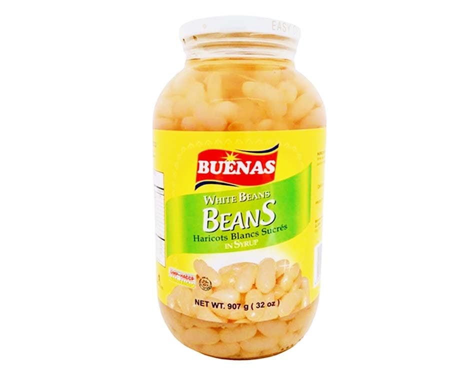 Buenas White Beans in Syrup 32oz (907g)