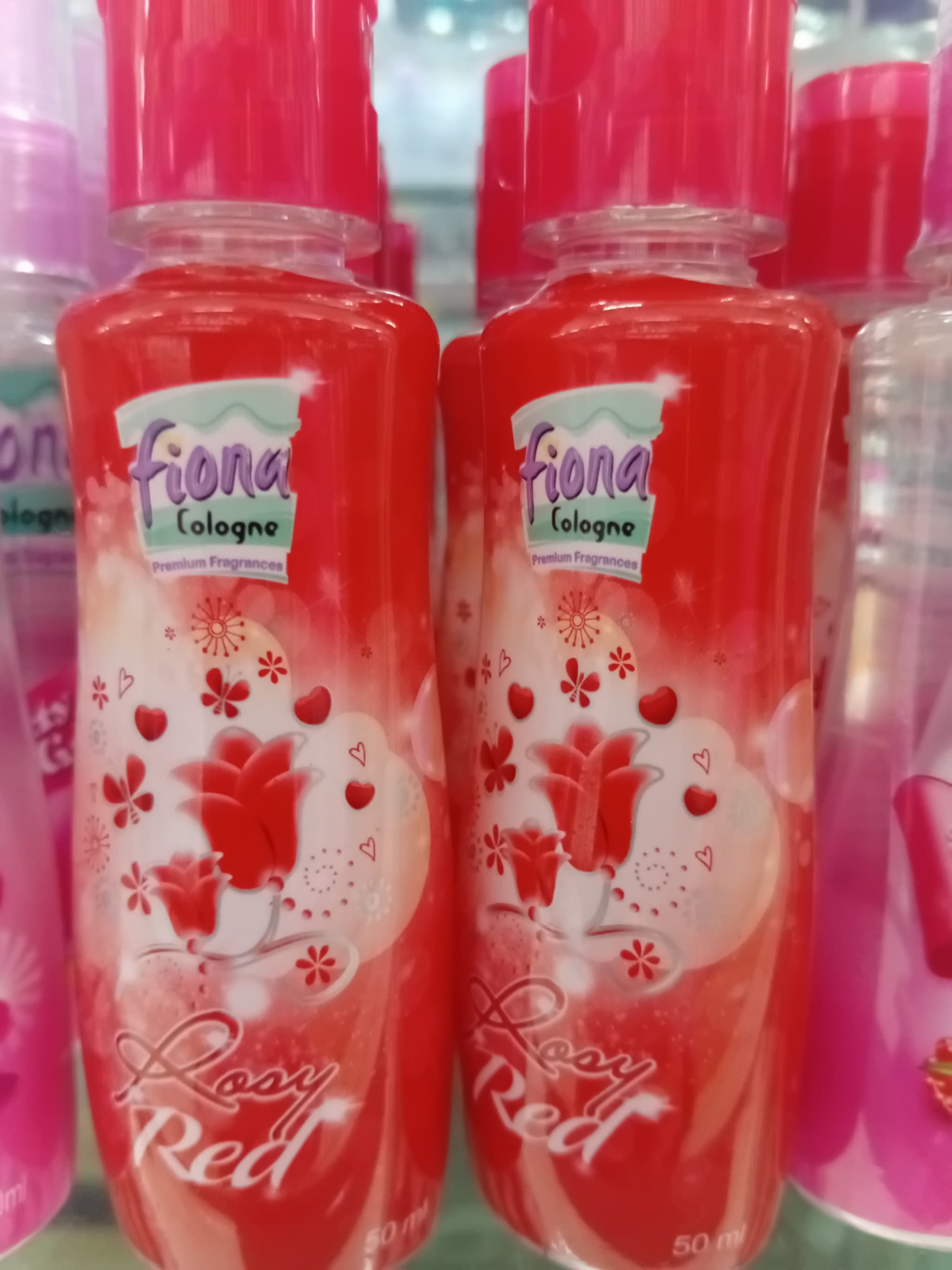 Fiona Cologne Premium Fragrances Rosy Red 50ml