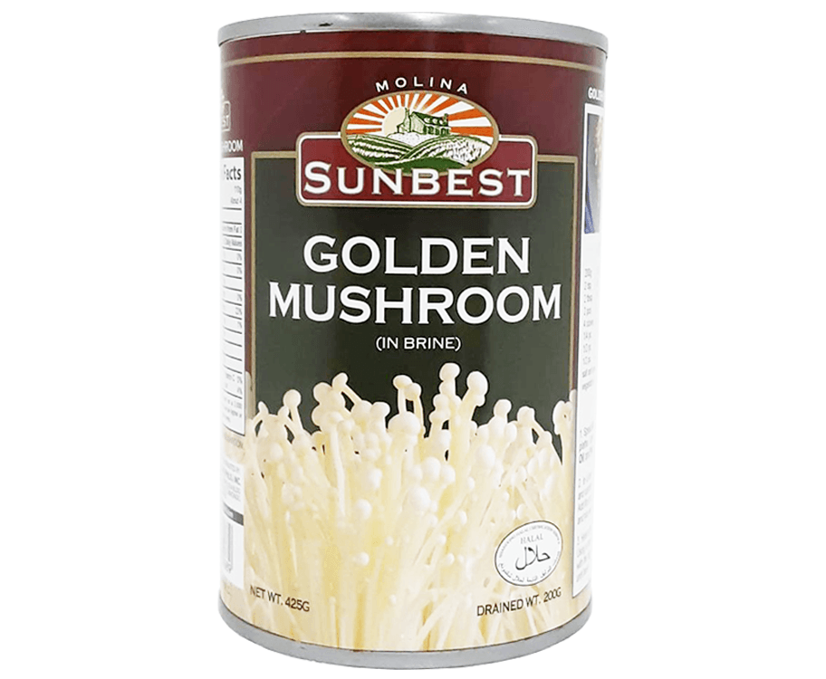 Molina Sunbest Golden Mushroom (In Brine) 425g