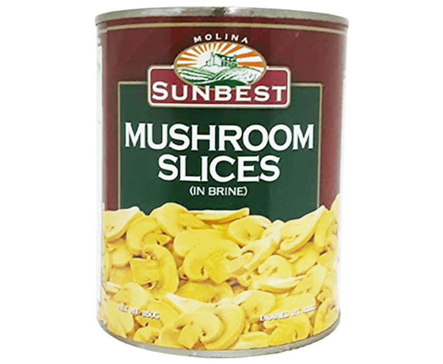 Molina Sunbest Mushroom Slices (In Brine) 850g