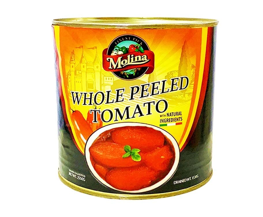 Molina Whole Peeled Tomato 2550g
