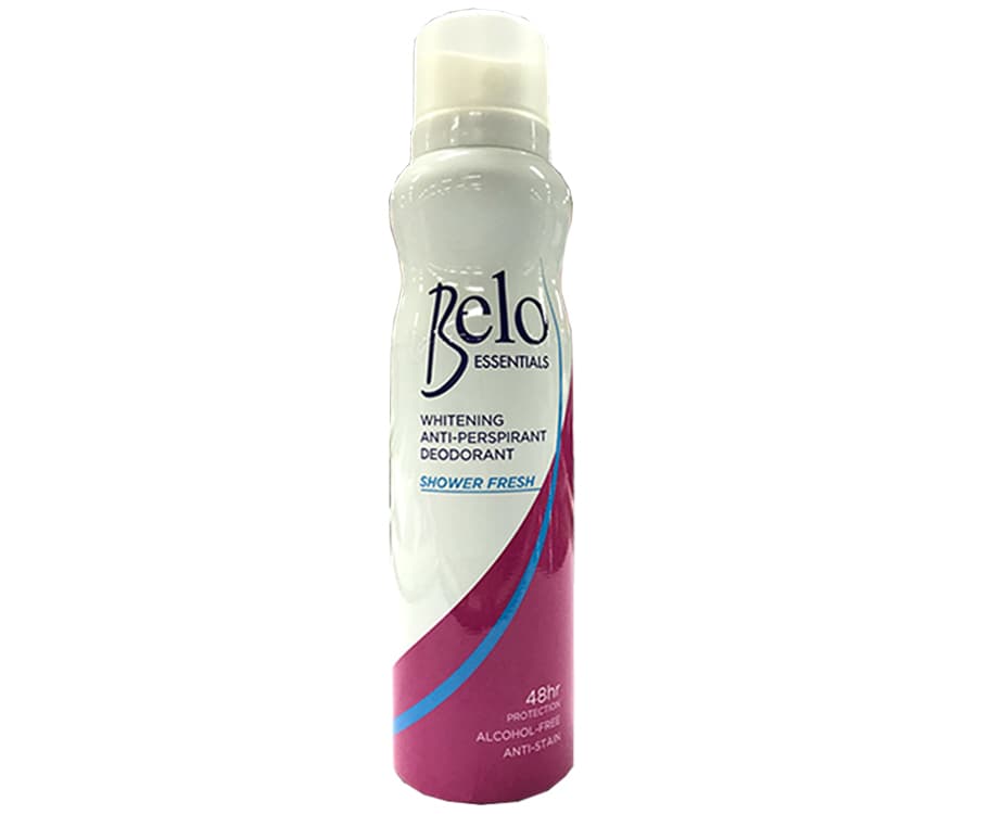 Belo Essentials Whitening Anti-Perspirant Deodorant Shower Fresh 140mL